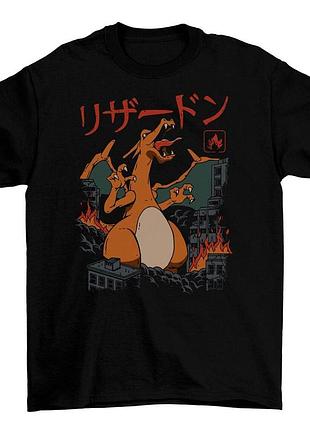 Футболка покемон — charizard