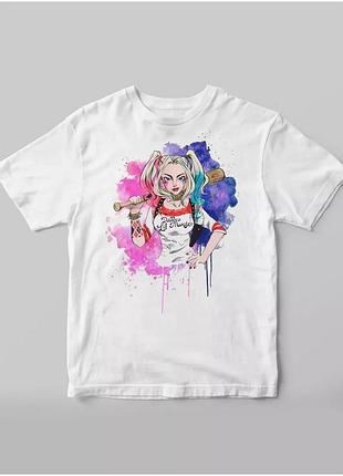 Футболка harley quinn unisex