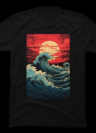 Футболка wave unisex