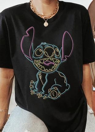 Футболка стич unisex