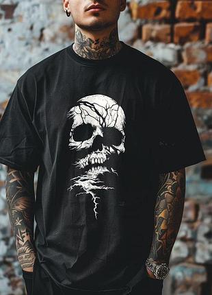 Футболка fragmented skull