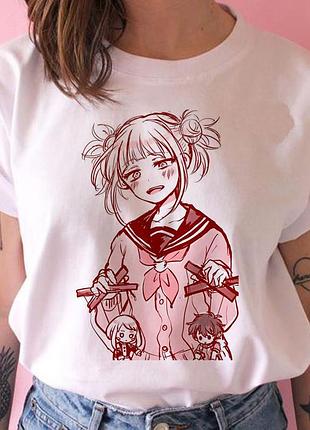 Футболка senpai himiko toga waifu unisex