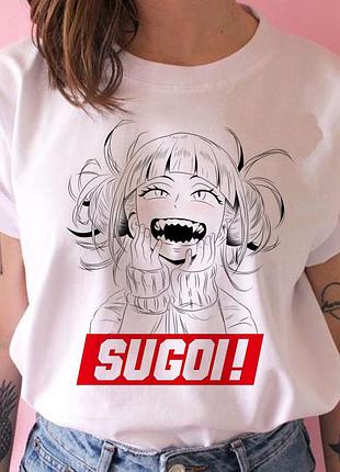 Футболка senpai himiko toga waifu