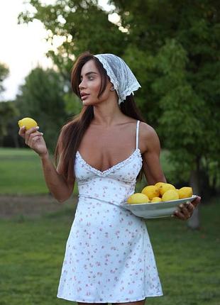 Платье с шортиками
