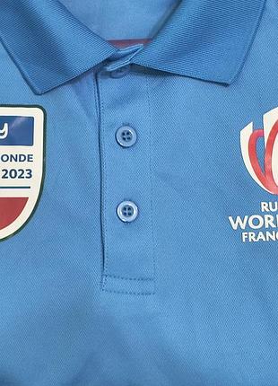 Official licence  product polo italy  - rugby world cup france 2023 - колекційна , рідкісна - зб. італії -2023 ,  регбі -xl