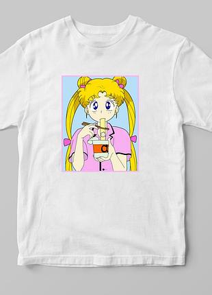 Футболка аниме «sailor moon» unisex