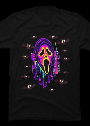 Футболка scream ghost face