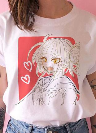 Футболка senpai himiko toga waifu