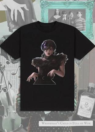 Футболка wednesday unisex