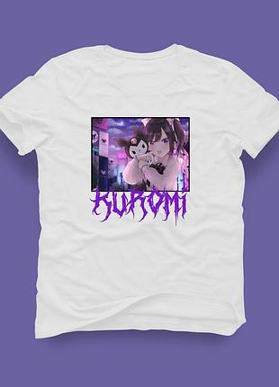 Футболка «куроми vi» unisex белая