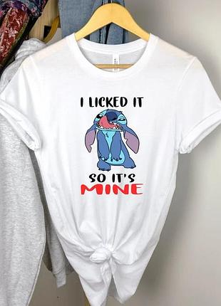 Футболка стич unisex