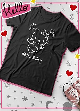 Футболка hello kitty unisex