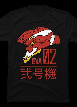 Футболка evangelion unit-02 unisex
