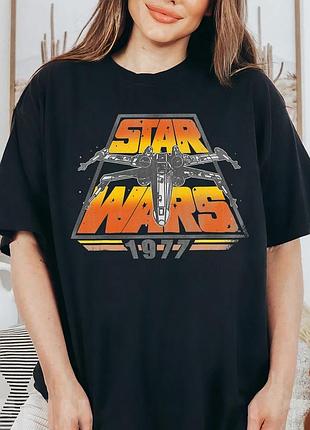 Футболка ретро star wars 1977 unisex