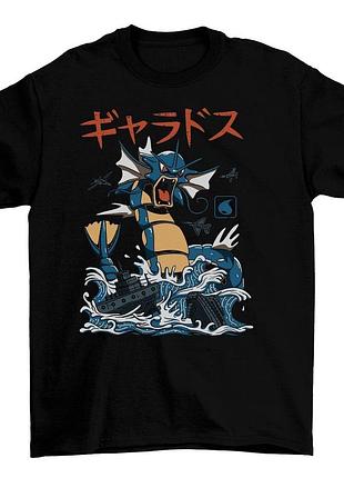 Футболка покемон - gyarados