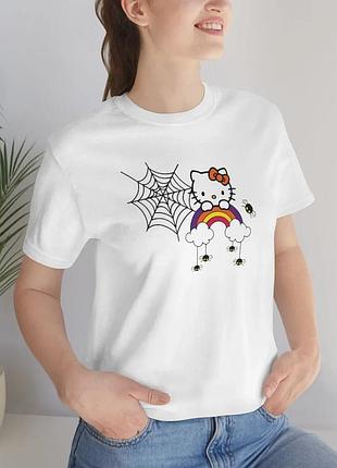 Футболка hello kitty на гелловін