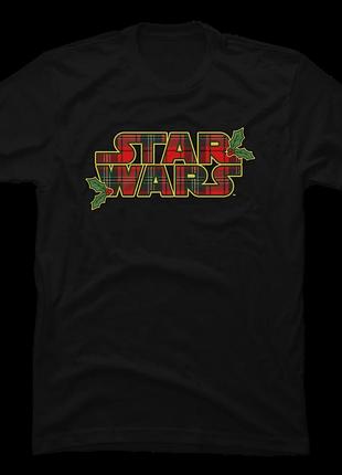 Футболка star wars holly logo