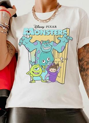 Футболка корпорация монстров unisex