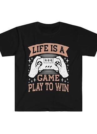 Футболка life is a game