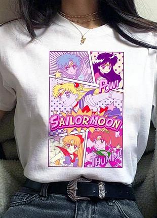 Футболка «sail or moon» unisex