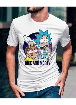 Футболка rick and morty