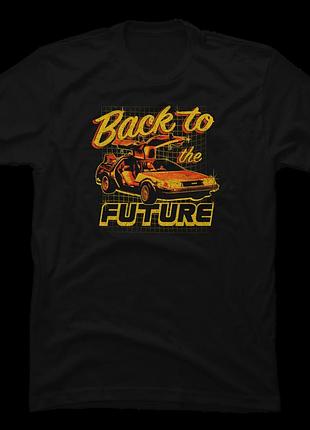 Футболка back to the future unisex