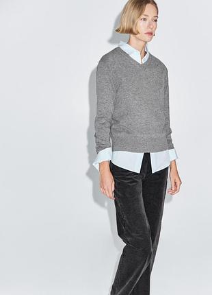 Шерстяной свитер massimo dutti 3