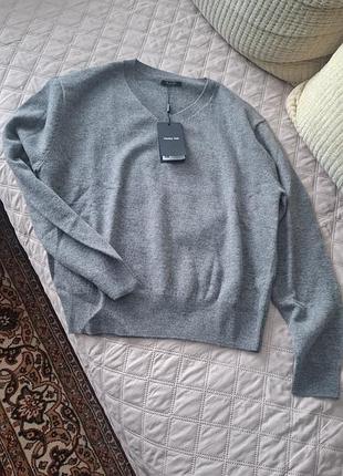 Шерстяной свитер massimo dutti 4