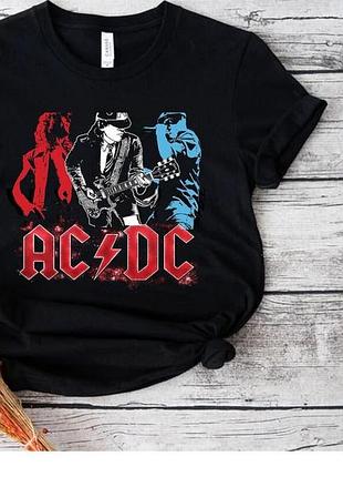 Рок футболка ac/dc unisex