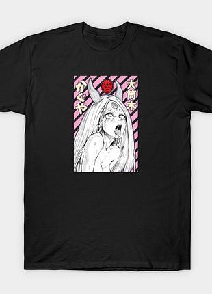 Футболка «kaguya otsutsuki ahegao echi» unisex