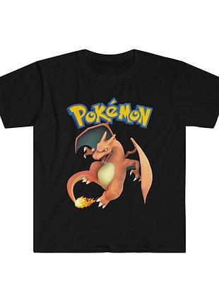 Футболка покемон - charizard