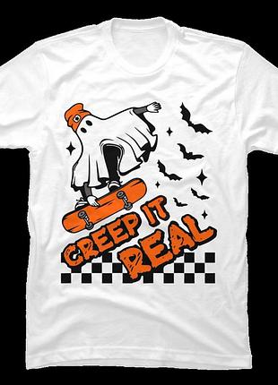 Футболка skateboarding racing ghost