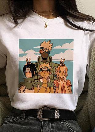 Футболка аніме «naruto — команда 7»