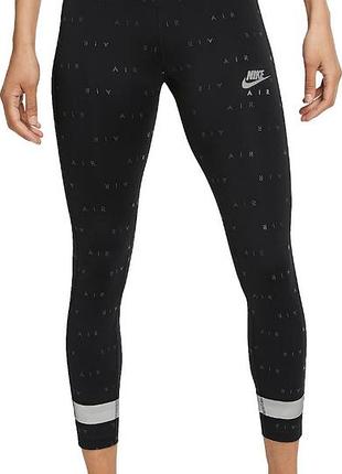 Оригінал спортивні лосини leggings nike w nk air 7/8 tight cu3351-010 оригинал найк