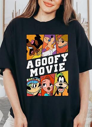 Футболка disney a goofy movie retro characters unisex