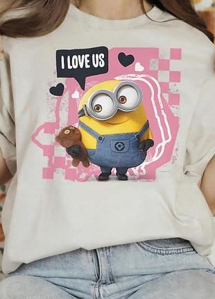 Футболка миньоны unisex