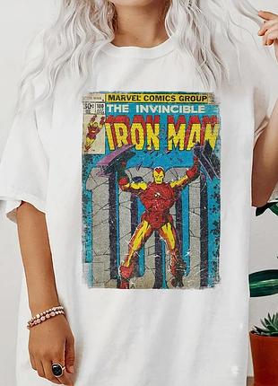 Футболка iron man unisex
