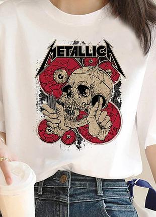 Футболка metallica unisex