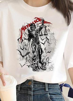 Футболка metallica unisex
