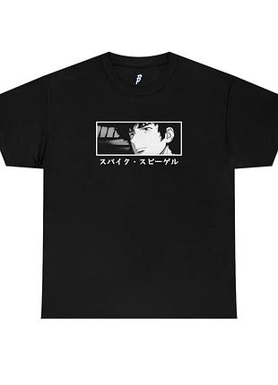 Футболка спайк шпигель - ковбой бибоп unisex