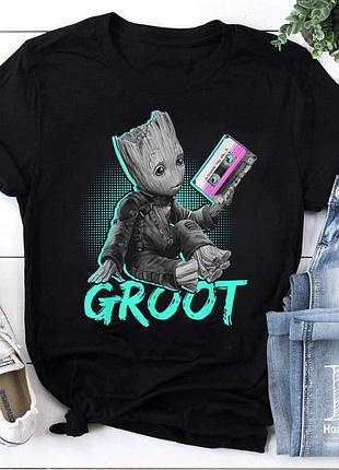 Футболка baby groot