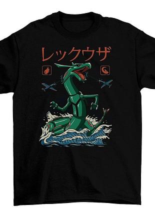 Футболка покемон - rayquaza dragon