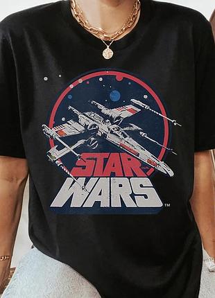 Футболка звездные войны x-wing starfighter unisex