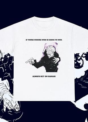Футболка магическая битва unisex