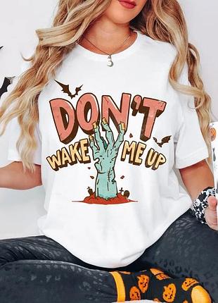 Футболка не разбуди меня unisex