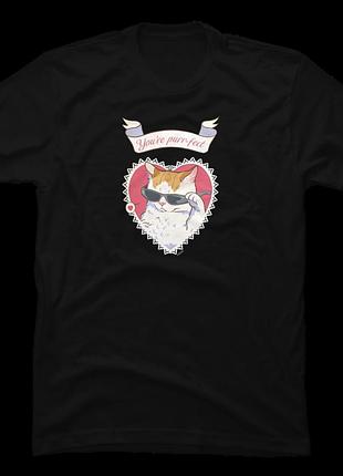 Футболка cat valentine unisex
