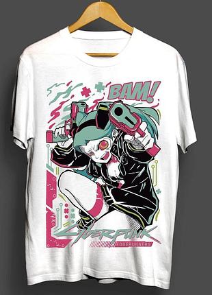 Футболка cyberpunk edgerunners unisex