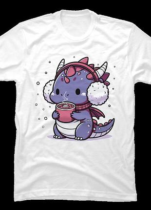 Футболка winter dragon unisex