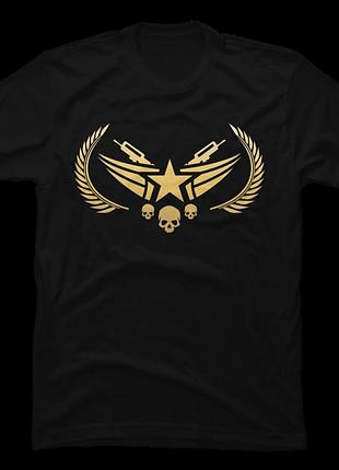Футболка counter strike global nova rank emblem unisex