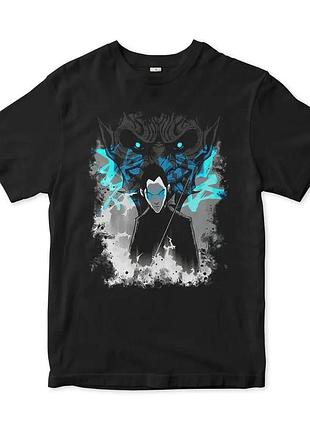 Футболка синяя тюрьма: блю лок unisex